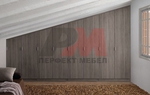 гардероби по поръчка за нетипични спални помещения София